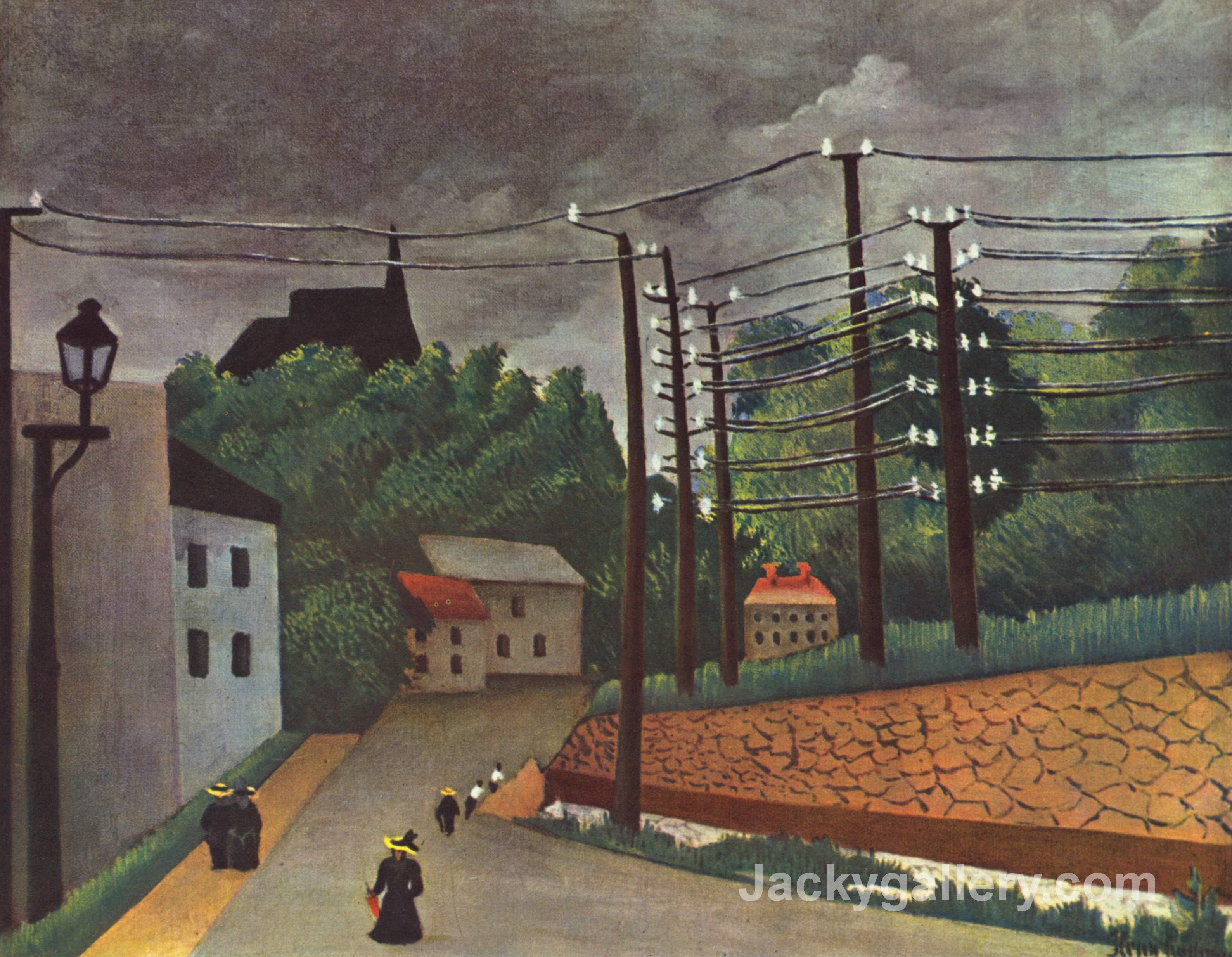 Malakoff by Henri Rousseau paintings reproduction
